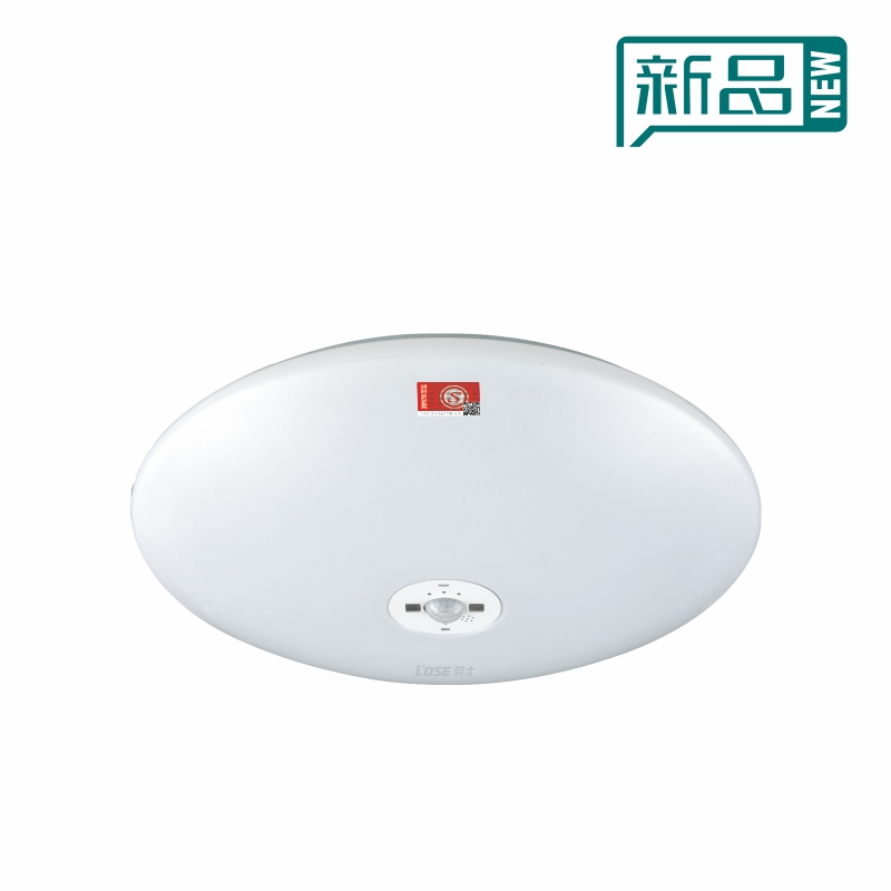 斜邊防火罩吸頂燈（紅外人體感應）